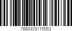 Código de barras (EAN, GTIN, SKU, ISBN): '7890329115553'