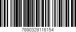 Código de barras (EAN, GTIN, SKU, ISBN): '7890329116154'