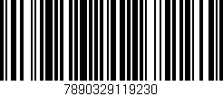 Código de barras (EAN, GTIN, SKU, ISBN): '7890329119230'