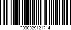 Código de barras (EAN, GTIN, SKU, ISBN): '7890329121714'