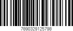 Código de barras (EAN, GTIN, SKU, ISBN): '7890329125798'