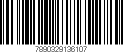 Código de barras (EAN, GTIN, SKU, ISBN): '7890329136107'
