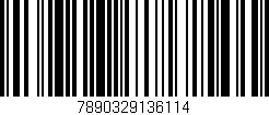 Código de barras (EAN, GTIN, SKU, ISBN): '7890329136114'