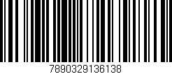 Código de barras (EAN, GTIN, SKU, ISBN): '7890329136138'