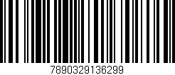 Código de barras (EAN, GTIN, SKU, ISBN): '7890329136299'