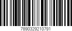 Código de barras (EAN, GTIN, SKU, ISBN): '7890329210791'