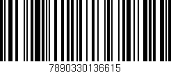 Código de barras (EAN, GTIN, SKU, ISBN): '7890330136615'