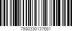 Código de barras (EAN, GTIN, SKU, ISBN): '7890330137681'