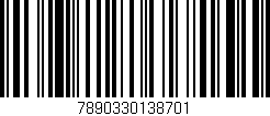 Código de barras (EAN, GTIN, SKU, ISBN): '7890330138701'