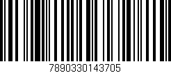 Código de barras (EAN, GTIN, SKU, ISBN): '7890330143705'