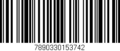 Código de barras (EAN, GTIN, SKU, ISBN): '7890330153742'