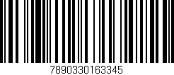 Código de barras (EAN, GTIN, SKU, ISBN): '7890330163345'