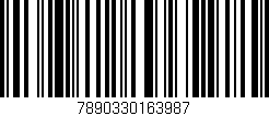 Código de barras (EAN, GTIN, SKU, ISBN): '7890330163987'