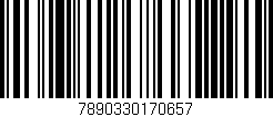 Código de barras (EAN, GTIN, SKU, ISBN): '7890330170657'