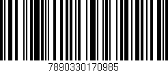Código de barras (EAN, GTIN, SKU, ISBN): '7890330170985'