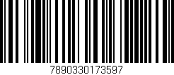 Código de barras (EAN, GTIN, SKU, ISBN): '7890330173597'