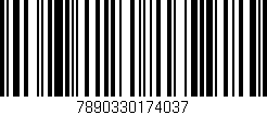 Código de barras (EAN, GTIN, SKU, ISBN): '7890330174037'