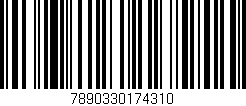 Código de barras (EAN, GTIN, SKU, ISBN): '7890330174310'