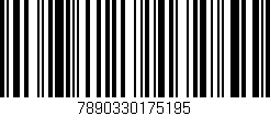 Código de barras (EAN, GTIN, SKU, ISBN): '7890330175195'