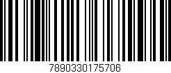 Código de barras (EAN, GTIN, SKU, ISBN): '7890330175706'