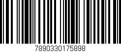 Código de barras (EAN, GTIN, SKU, ISBN): '7890330175898'