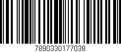 Código de barras (EAN, GTIN, SKU, ISBN): '7890330177038'