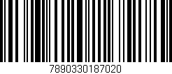 Código de barras (EAN, GTIN, SKU, ISBN): '7890330187020'