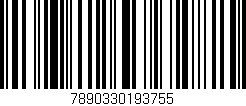 Código de barras (EAN, GTIN, SKU, ISBN): '7890330193755'