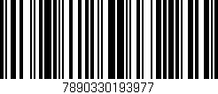 Código de barras (EAN, GTIN, SKU, ISBN): '7890330193977'