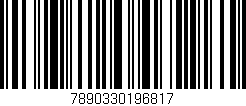 Código de barras (EAN, GTIN, SKU, ISBN): '7890330196817'