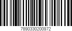 Código de barras (EAN, GTIN, SKU, ISBN): '7890330200972'