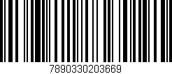 Código de barras (EAN, GTIN, SKU, ISBN): '7890330203669'