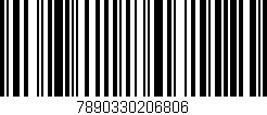 Código de barras (EAN, GTIN, SKU, ISBN): '7890330206806'