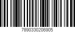 Código de barras (EAN, GTIN, SKU, ISBN): '7890330206905'