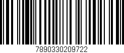 Código de barras (EAN, GTIN, SKU, ISBN): '7890330209722'