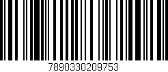 Código de barras (EAN, GTIN, SKU, ISBN): '7890330209753'