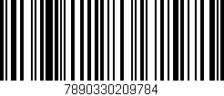 Código de barras (EAN, GTIN, SKU, ISBN): '7890330209784'