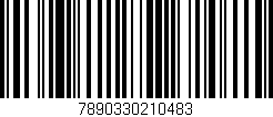 Código de barras (EAN, GTIN, SKU, ISBN): '7890330210483'