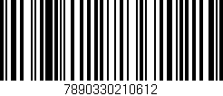 Código de barras (EAN, GTIN, SKU, ISBN): '7890330210612'