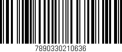 Código de barras (EAN, GTIN, SKU, ISBN): '7890330210636'