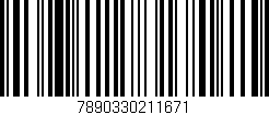 Código de barras (EAN, GTIN, SKU, ISBN): '7890330211671'