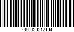 Código de barras (EAN, GTIN, SKU, ISBN): '7890330212104'