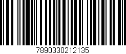 Código de barras (EAN, GTIN, SKU, ISBN): '7890330212135'