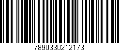Código de barras (EAN, GTIN, SKU, ISBN): '7890330212173'