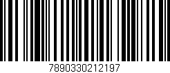 Código de barras (EAN, GTIN, SKU, ISBN): '7890330212197'