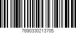 Código de barras (EAN, GTIN, SKU, ISBN): '7890330213705'