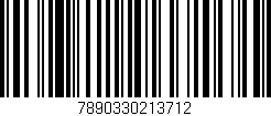 Código de barras (EAN, GTIN, SKU, ISBN): '7890330213712'