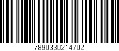 Código de barras (EAN, GTIN, SKU, ISBN): '7890330214702'