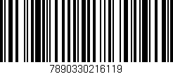 Código de barras (EAN, GTIN, SKU, ISBN): '7890330216119'