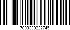 Código de barras (EAN, GTIN, SKU, ISBN): '7890330222745'